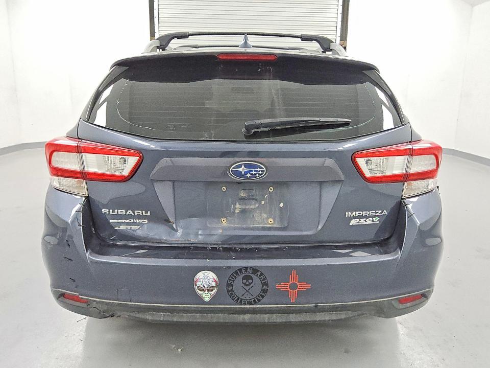 2017 Subaru Impreza VIN 4S3GTAB67H3715364 COPART salvage auction — REAR END, CO - CERTIFICATE OF TITLE, sold $1,800 on 2026-07-09 (photo 6)