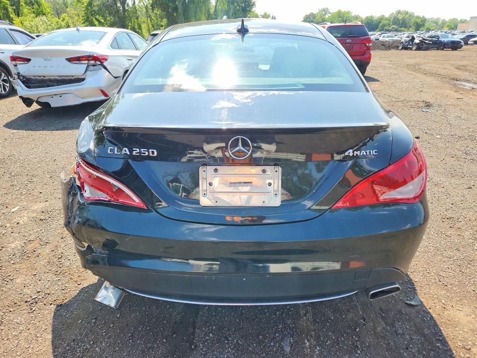2014 Mercedes-benz Cla-klasse VIN WDDSJ4GB4EN112580 COPART salvage auction — REAR END, Ct - Cert Of Title-Salvage, sold $1,800 on 2026-07-10 (photo 6)