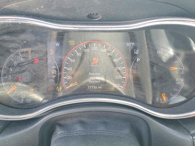 2018 Jeep VIN 1C4RJFLG2JC142818 COPART salvage auction — SIDE, Nv - Salvage Title, sold $6,300 on 2026-07-02 (photo 9)