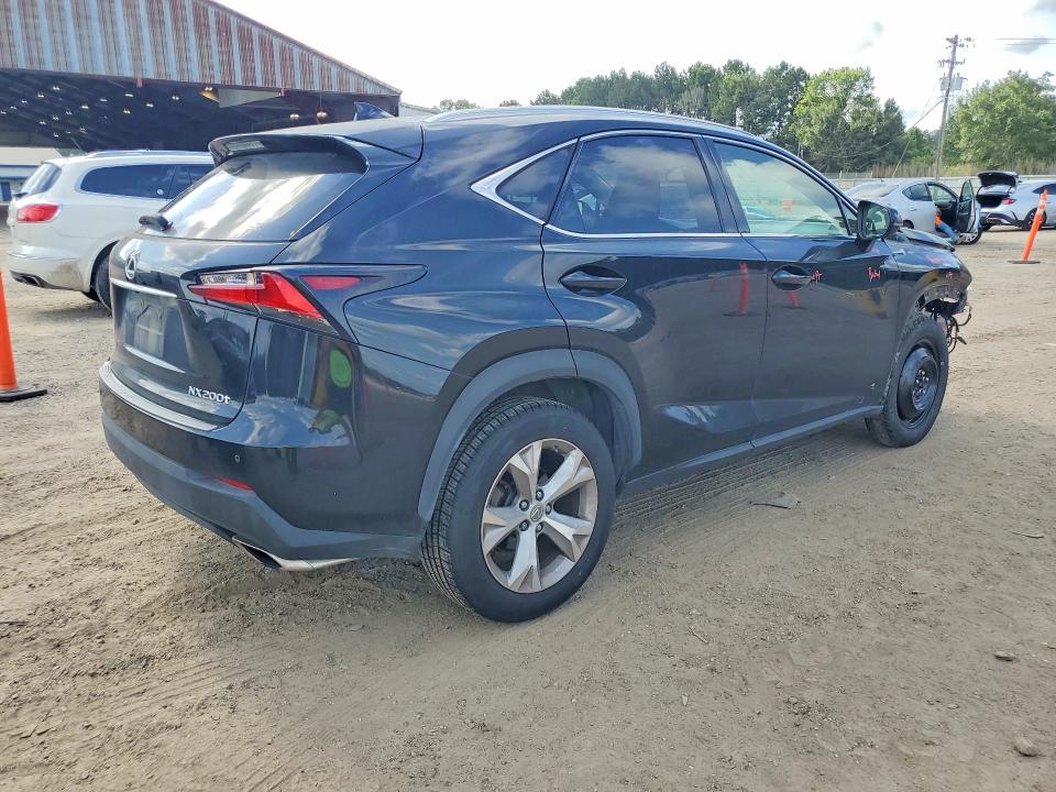 2017 Lexus Nx VIN JTJYARBZ4H2062563 COPART salvage auction — FRONT END, La - Cert Of Title-Salvage, sold $5,900 on 2026-07-07 (photo 3)