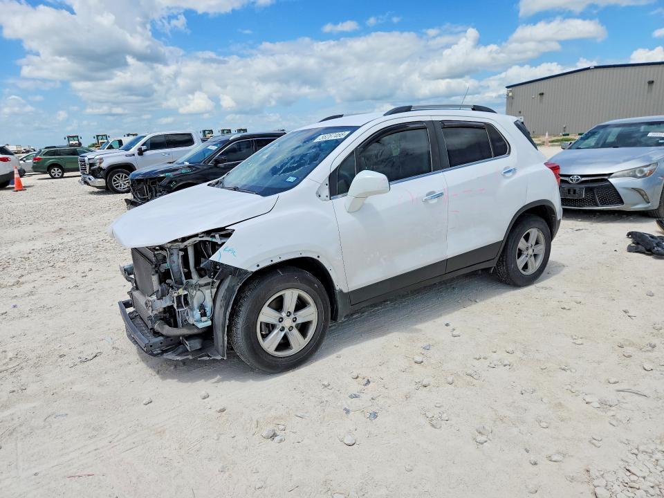 2020 Chevrolet Trax VIN 3GNCJLSB6LL324370 COPART salvage auction — FRONT END, Tx - Salvage Vehicle Title, sold $2,000 on 2026-07-09 (photo 1)