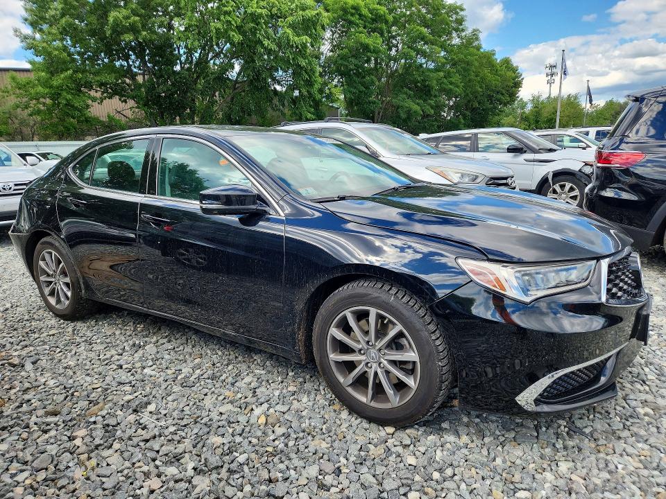 2020 Acura Tlx VIN 19UUB1F37LA017039 COPART salvage auction — REAR END, Ma - Cert Of Title-Salvage, sold $7,600 on 2026-07-06 (photo 4)