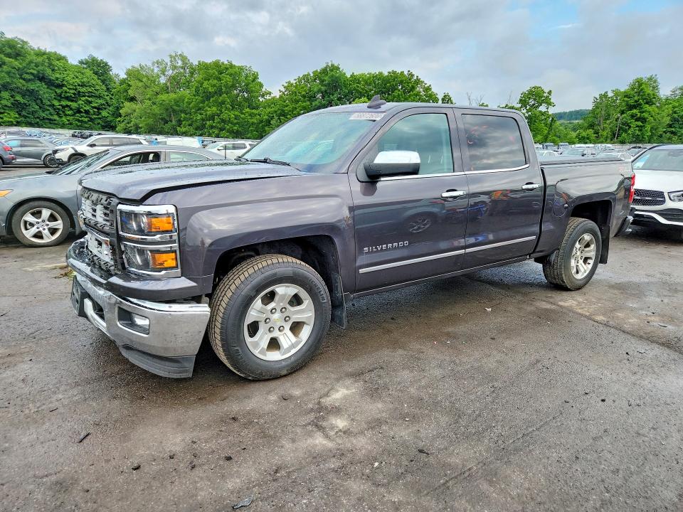 2015 Chevrolet Silverado VIN 3GCUKSEC7FG179393 COPART salvage auction — FRONT END, Ny - Mv-907A Salvage Certificate, sold $3,300 on 2026-07-02 (photo 1)