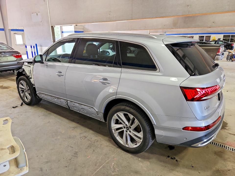 2021 Audi Q7 VIN WA1LJAF79MD022396 COPART salvage auction — FRONT END, Va - Cert Of Title - Salvage, sold $11,400 on 2026-07-17 (photo 2)