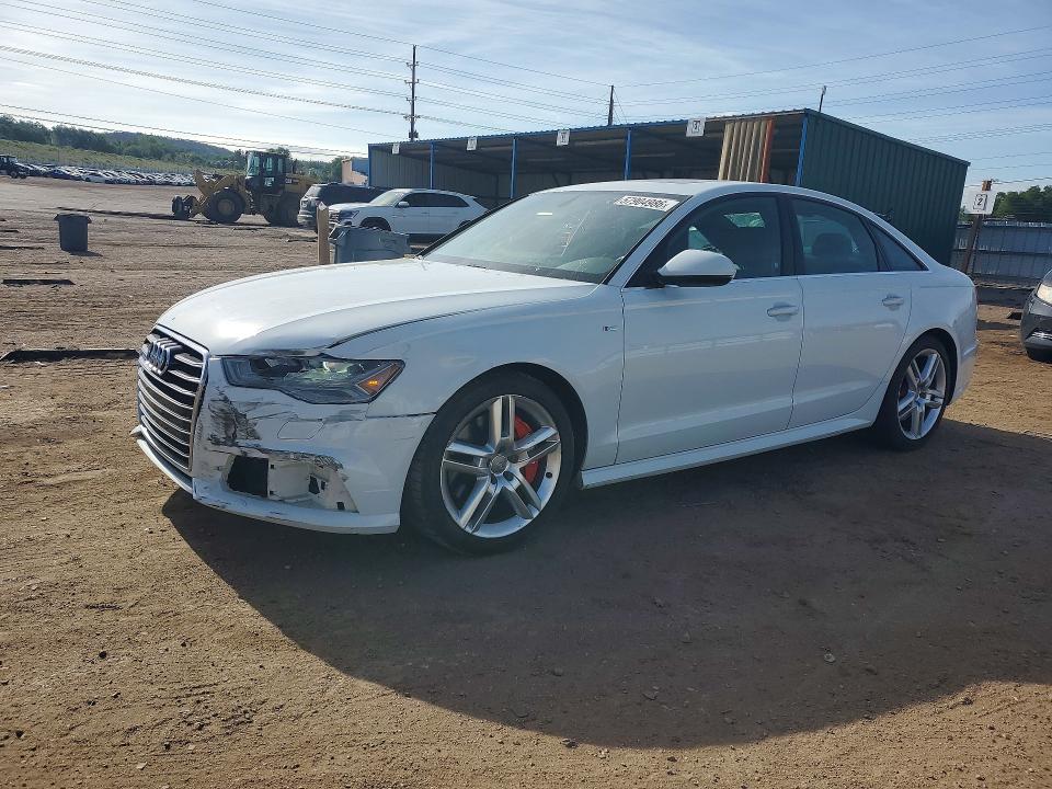 2016 Audi A6 VIN WAUGFAFC8GN073194 COPART salvage auction — FRONT END, Co - Salvage Title, sold $2,850 on 2026-08-05 (photo 1)