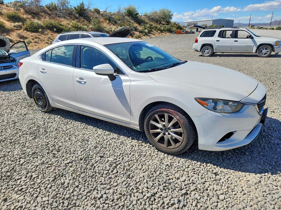 2015 Mazda 6 VIN JM1GJ1U63F1169111 COPART salvage auction — SIDE, Nv - Salvage Title, sold $100 on 2026-07-23 (photo 4)