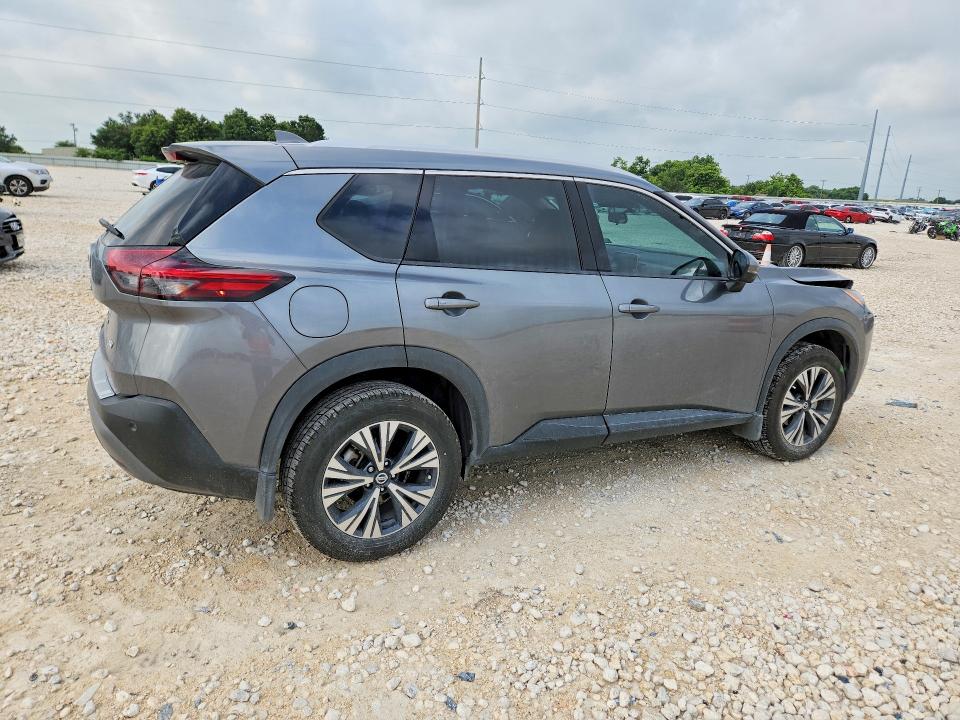 2021 Nissan VIN 5N1AT3BA9MC754498 COPART salvage auction — FRONT END, Tx - Salvage Vehicle Title, sold $150 on 2026-07-23 (photo 3)