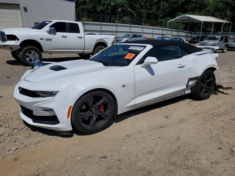 2021 Chevrolet Camaro VIN 1G1FH3D79M0132362 — COPART salvage auction photo