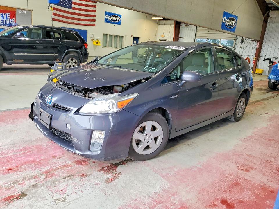 2011 Toyota Prius VIN JTDKN3DU3B1377315 COPART salvage auction — FRONT END, NY - MV-907A SALVAGE CERTIFICATE, sold $1,150 on 2026-07-13 (photo 1)