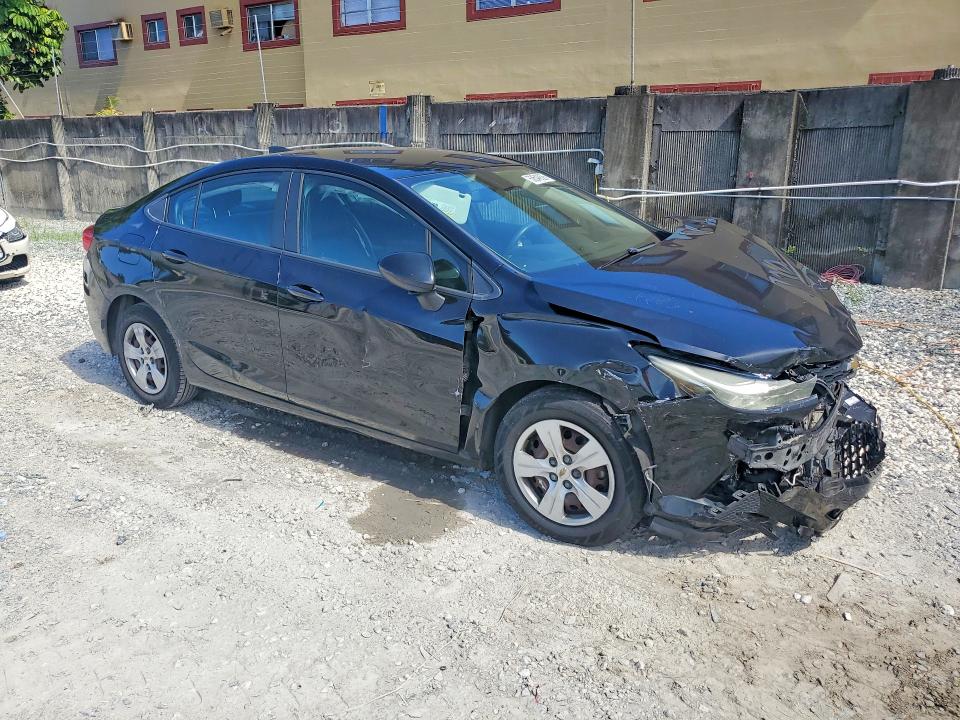 2018 Chevrolet Cruze VIN 1G1BC5SM1J7223047 COPART salvage auction — FRONT END, FL - CERT OF TITLE SLVG REBUILDABLE, sold $375 on 2026-07-02 (photo 4)