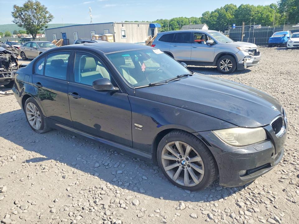 2011 BMW 3 series VIN WBAPK5C59BF126884 COPART salvage auction — REAR END, PA - CERTIFICATE OF SALVAGE, sold $400 on 2026-07-15 (photo 4)
