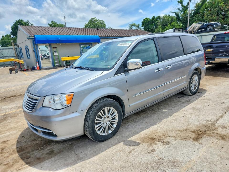 2015 Chrysler Voyager VIN 2C4RC1CG5FR674138 COPART salvage auction — SIDE, Ks - Cert Of Title-Salvage, sold $600 on 2026-07-09 (photo 1)