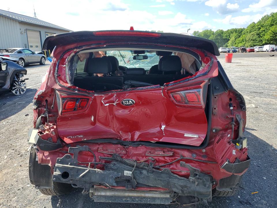 2018 Kia VIN KNDCC3LC3J5176184 COPART salvage auction — ROLLOVER, Pa - Certificate Of Salvage, sold $825 on 2026-07-16 (photo 6)
