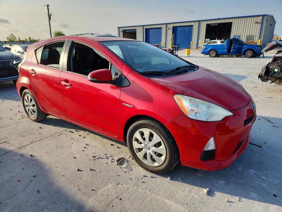 2012 Toyota Prius VIN JTDKDTB31C1503220 COPART salvage auction — MECHANICAL, Tx - Certificate Of Title, sold $700 on 2026-07-10 (photo 4)