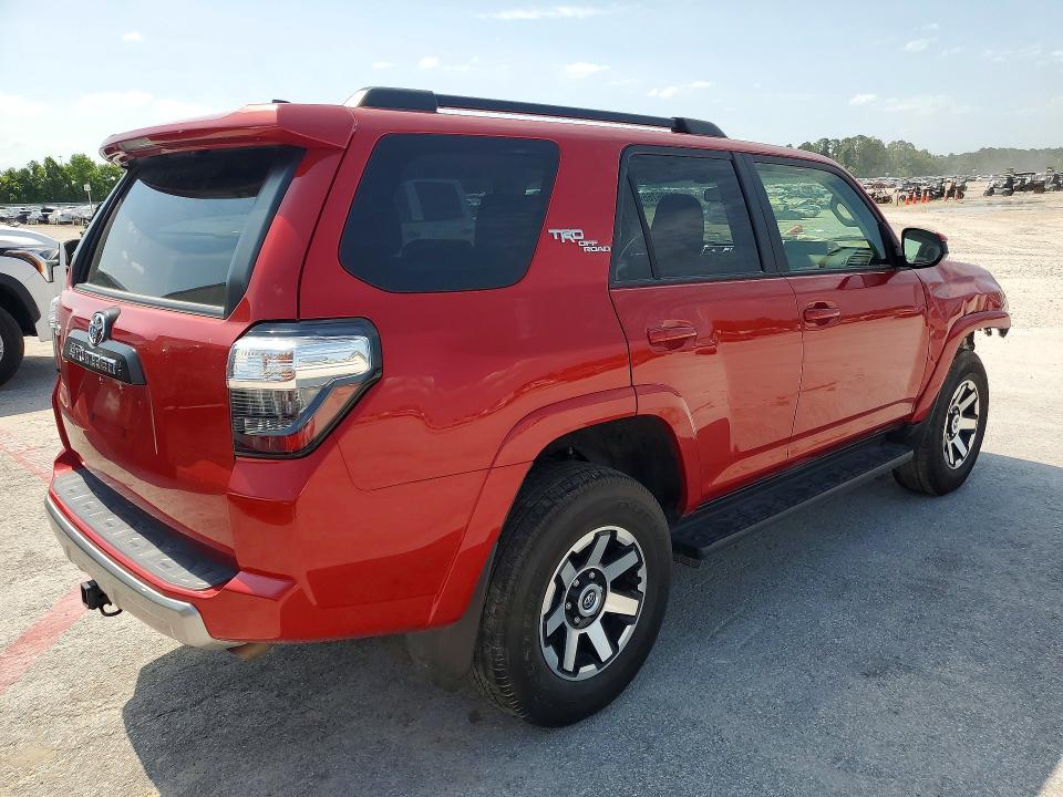 2024 Toyota 4runner VIN JTEPU5JR3R6279303 COPART salvage auction — FRONT END, La - Cert Of Title-Salvage, sold $19,000 on 2026-07-17 (photo 3)