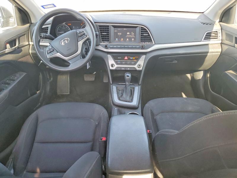 2018 Hyundai Elantra VIN KMHD84LF5JU599713 COPART salvage auction — FRONT END, Tx - Salvage Vehicle Title, sold $2,450 on 2026-07-10 (photo 8)