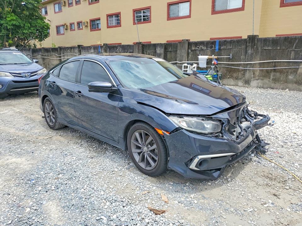 2020 Honda Civic VIN 19XFC1F31LE205962 COPART salvage auction — FRONT END, Fl - Cert Of Title Slvg Rebuildable, sold $4,500 on 2026-07-27 (photo 4)