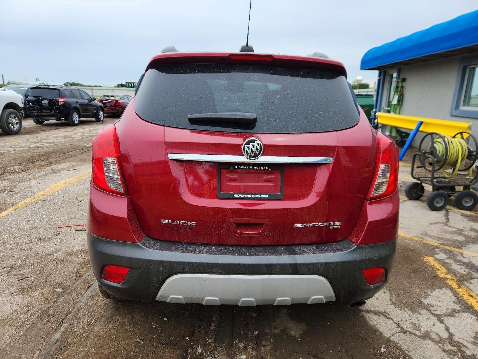 2015 Buick . VIN KL4CJGSB0FB148741 COPART salvage auction — HAIL, Ks - Cert Of Title-Salvage, sold $1,400 on 2026-07-08 (photo 6)