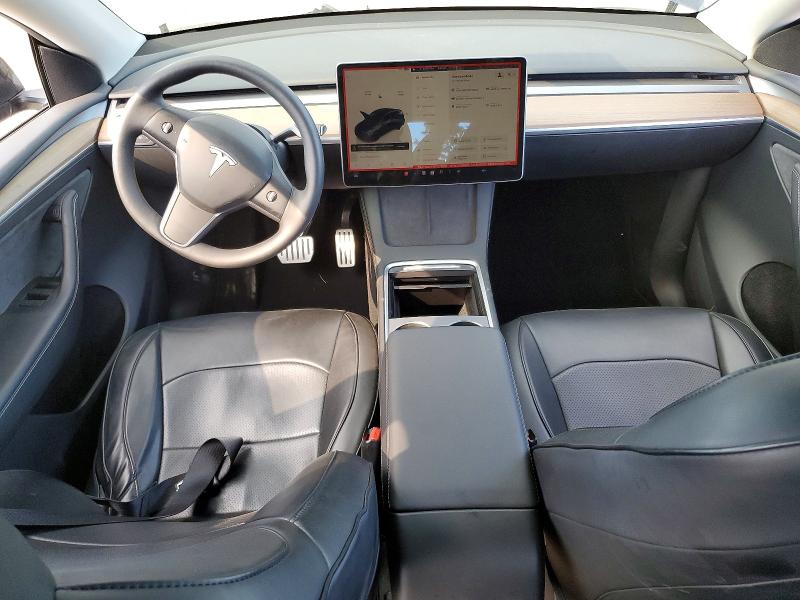 2024 Tesla Model y VIN 7SAYGDEF1RF079621 COPART salvage auction — REAR END, Ca - Salvage Certificate, sold $12,800 on 2026-07-21 (photo 8)