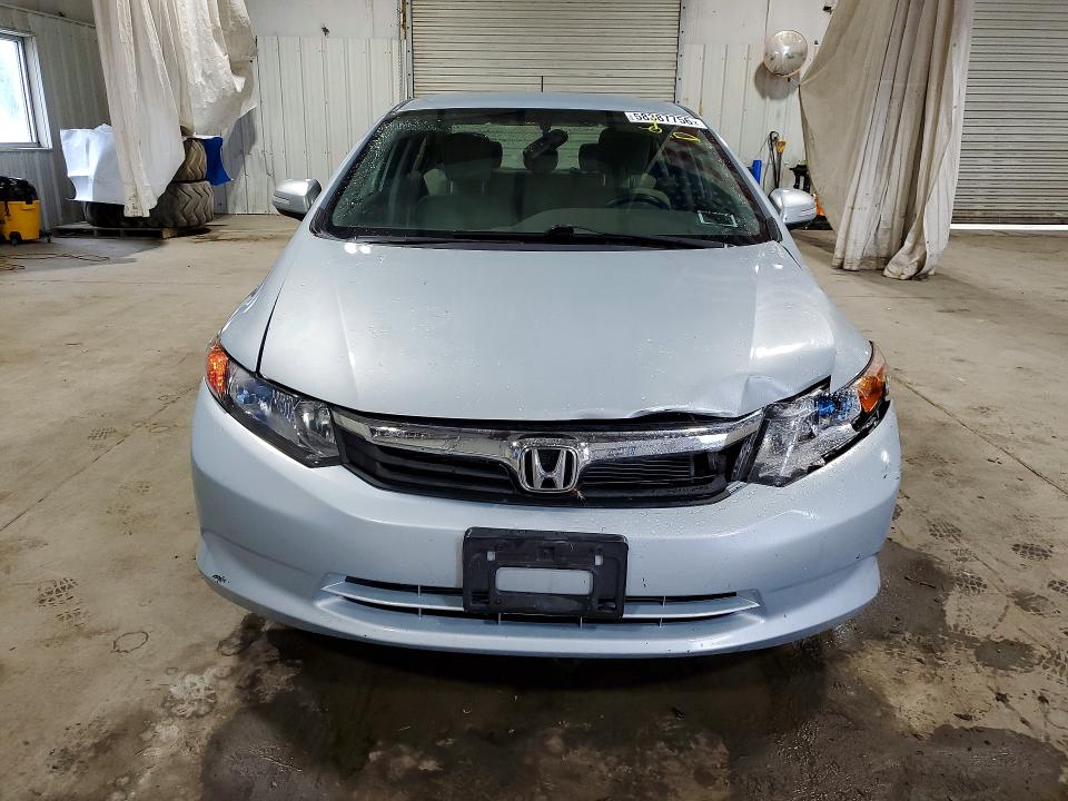 2012 Honda VIN JHMFB4F24CS009635 COPART salvage auction — FRONT END, Ny - Mv-907A Salvage Certificate, sold $475 on 2026-07-15 (photo 5)