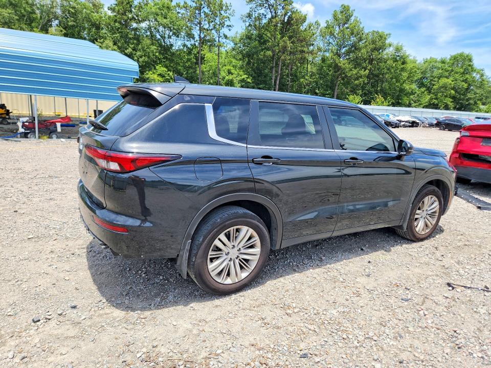 2024 Mitsubishi Outlander VIN JA4J3UA81RZ072416 COPART salvage auction — REAR END, Ga - Cert Of Title-Salvage, sold $225 on 2026-07-27 (photo 3)