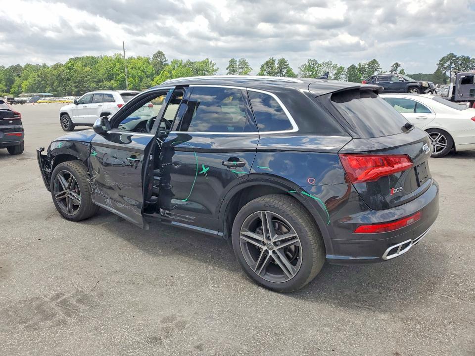 2020 Audi Sq5 VIN WA1B4AFYXL2021814 COPART salvage auction — SIDE, Nc - Salvage Certificate Of Title, sold $8,000 on 2026-07-21 (photo 2)