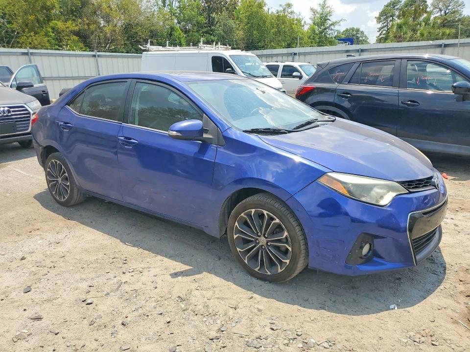 2014 Toyota Corolla VIN 5YFBURHEXEP063217 COPART salvage auction — REAR END, Ga - Cert Of Title-Salvage, sold $3,200 on 2026-07-27 (photo 4)