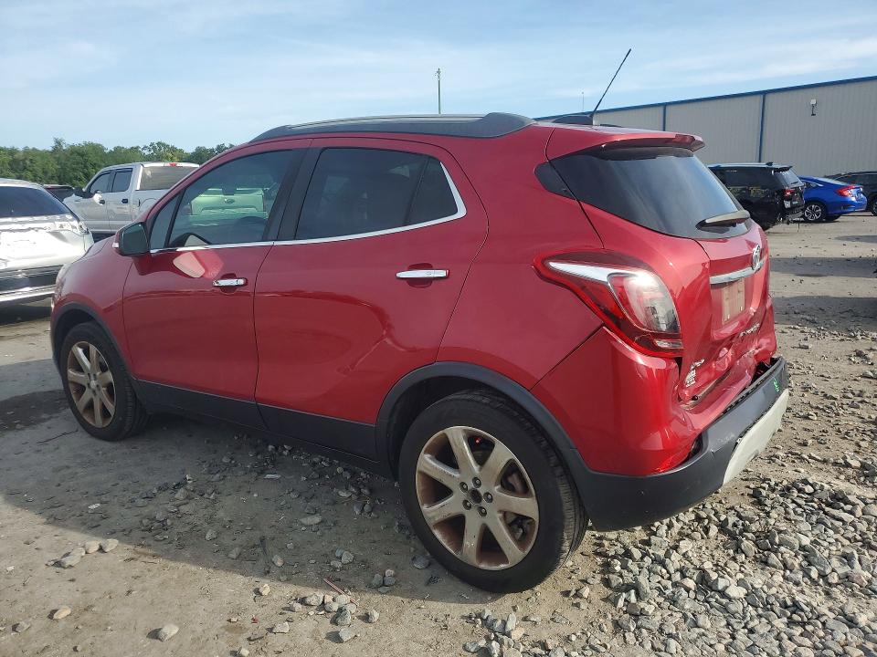 2018 Buick Encore VIN KL4CJGSB0JB666177 COPART salvage auction — REAR END, Fl - Cert Of Title Slvg Rebuildable, sold $2,550 on 2026-07-08 (photo 2)
