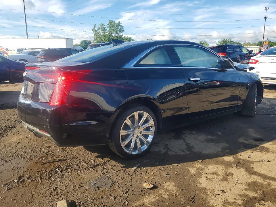 2016 Cadillac Ats VIN 1G6AG1RX5G0160099 COPART salvage auction — FRONT END, Mi - Certificate Of Title, sold $1,850 on 2026-07-10 (photo 3)