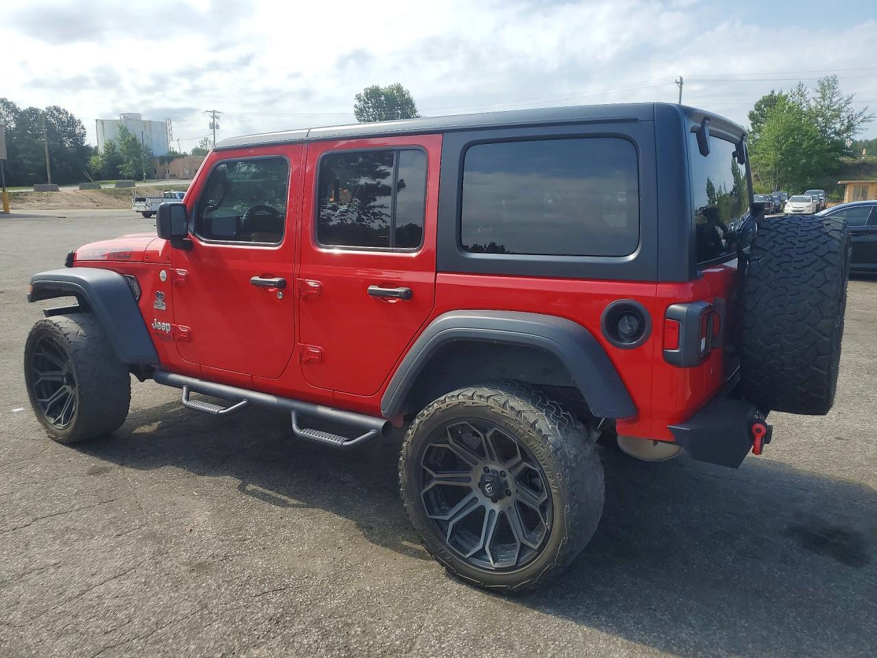2019 Jeep Wrangler Unlimited VIN 1C4HJXDG5KW528214 COPART salvage auction — Minor Dent/Scratches, GA - CERTIFICATE OF TITLE (P), sold $10,700 on 2026-07-01 (photo 2)
