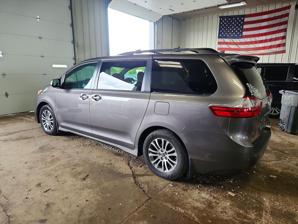 2019 Toyota Sienna VIN 5TDYZ3DC8KS984139 COPART salvage auction — FRONT END, Wi - Certificate Of Title, sold $15,200 on 2026-07-06 (photo 2)