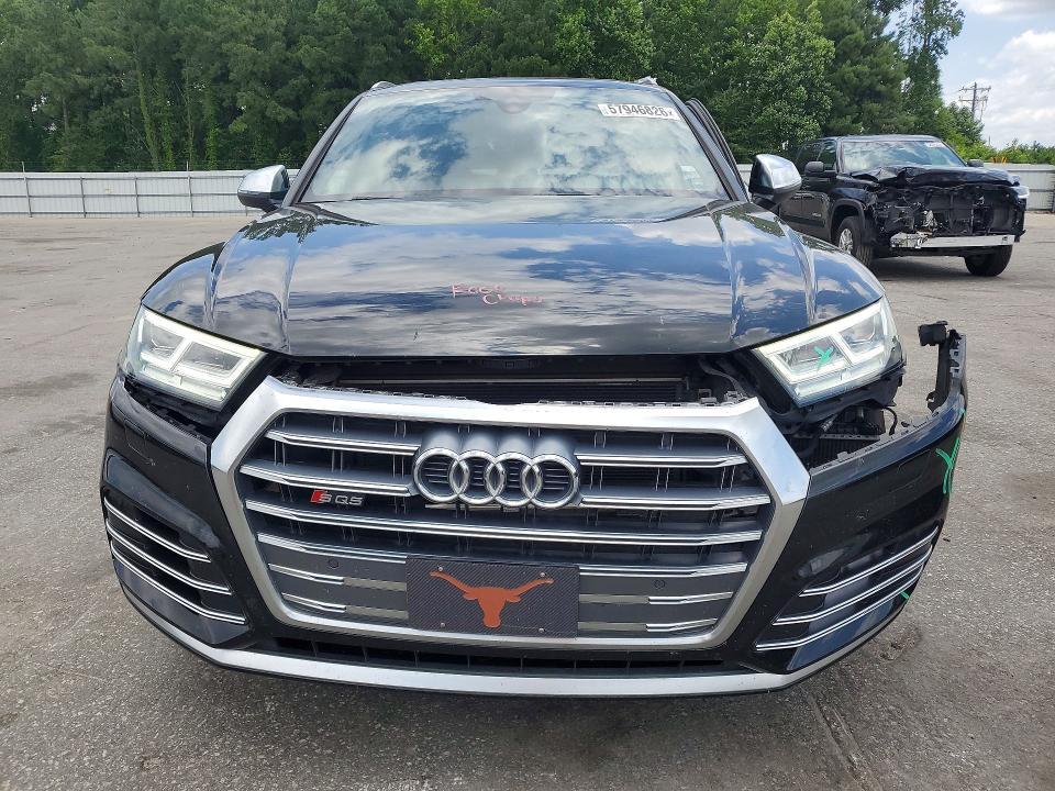 2020 Audi Sq5 VIN WA1B4AFYXL2021814 COPART salvage auction — SIDE, Nc - Salvage Certificate Of Title, sold $8,000 on 2026-07-21 (photo 5)