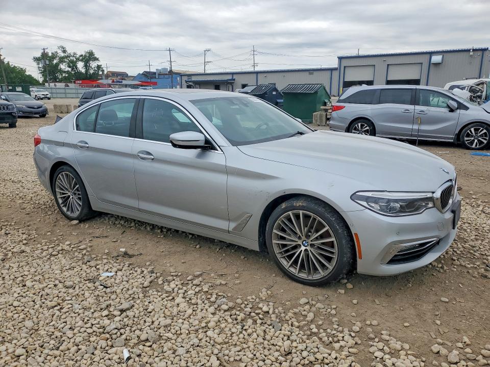 2017 BMW 5er VIN WBAJE7C35HG889320 COPART salvage auction — MINOR DENT/SCRATCHES, Mi - Certificate Of Title, sold $9,800 on 2026-07-29 (photo 4)
