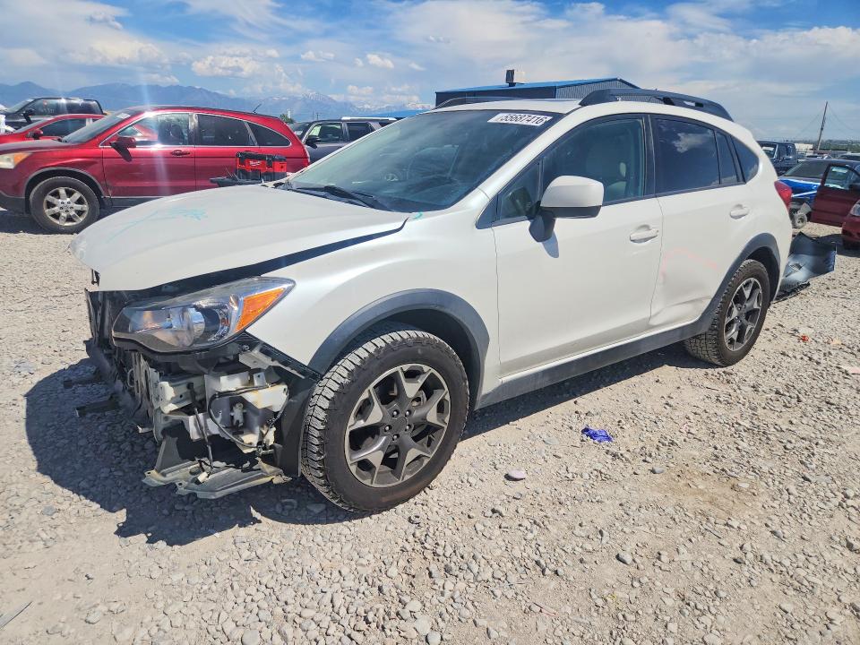 2014 Subaru Xv VIN JF2GPAVC3E8318269 COPART salvage auction — FRONT END, UT - SALVAGE CERTIFICATE, sold $700 on 2026-07-10 (photo 1)