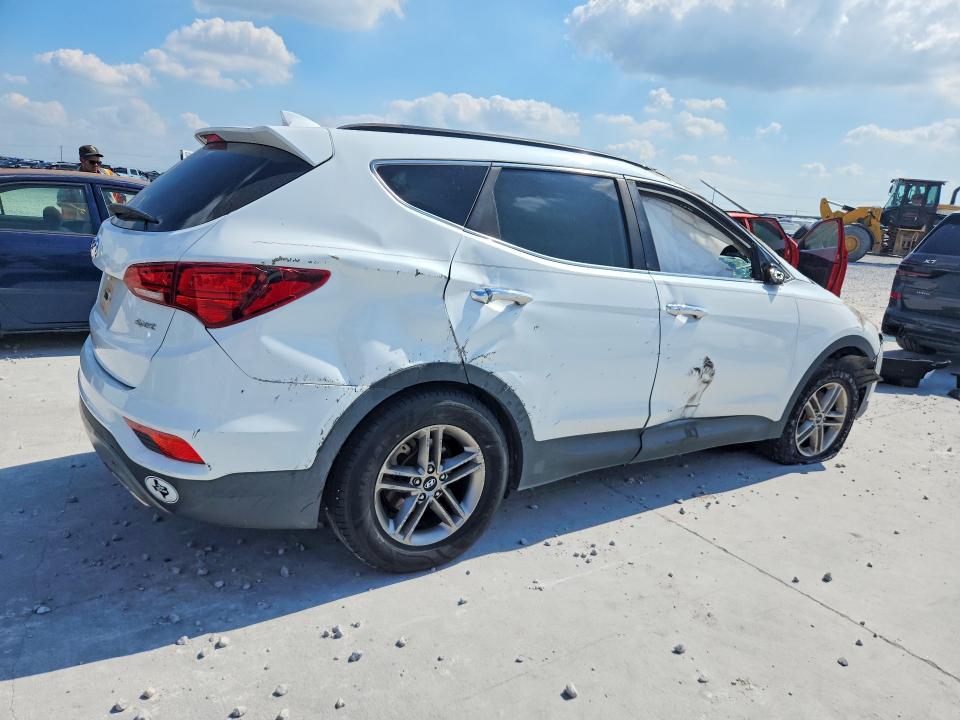 2017 Hyundai VIN 5XYZU3LB5HG398340 COPART salvage auction — ROLLOVER, Tx - Nonrepairable Title, sold $950 on 2026-07-24 (photo 3)
