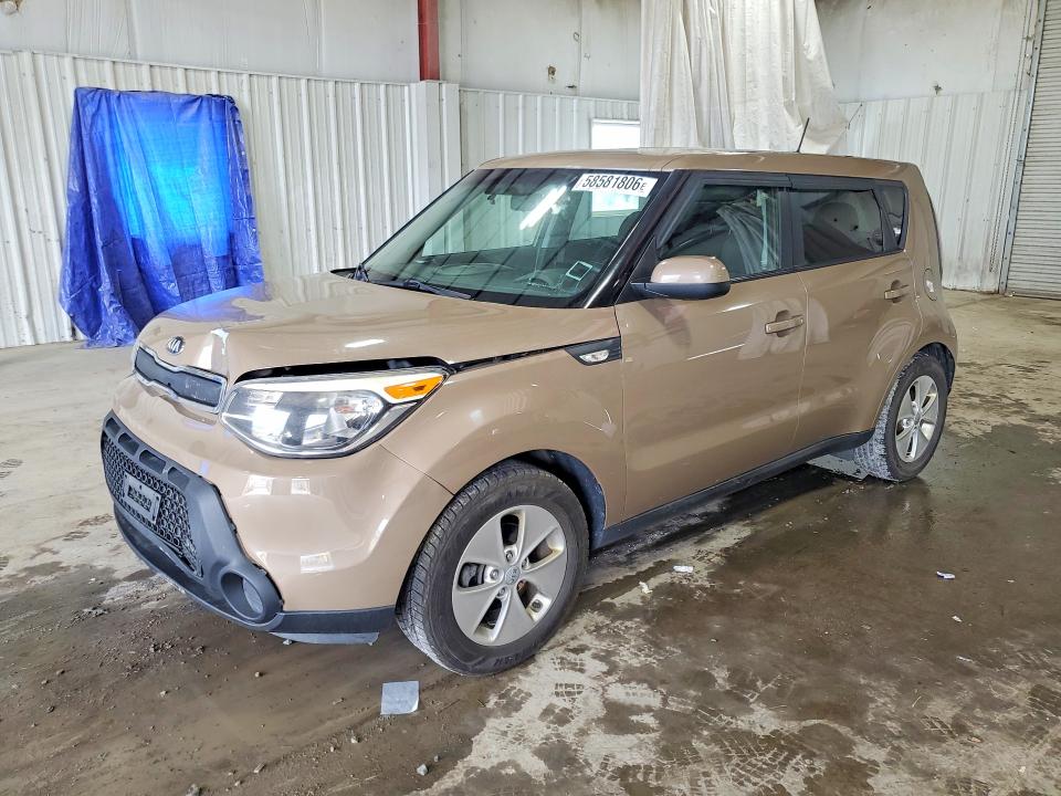 2014 Kia VIN KNDJN2A27E7010928 COPART salvage auction — FRONT END, NY - MV-907A SALVAGE CERTIFICATE, sold $1,400 on 2026-07-27 (photo 1)