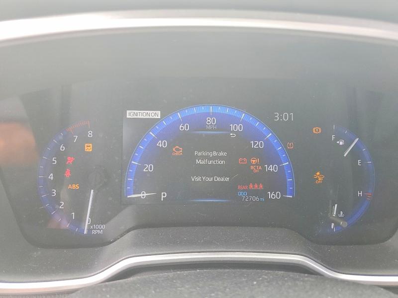 2022 Toyota Corolla VIN 5YFT4MCE1NP100377 COPART salvage auction — FRONT END, Fl - Certificate Of Destruction, sold $1,200 on 2026-07-28 (photo 9)