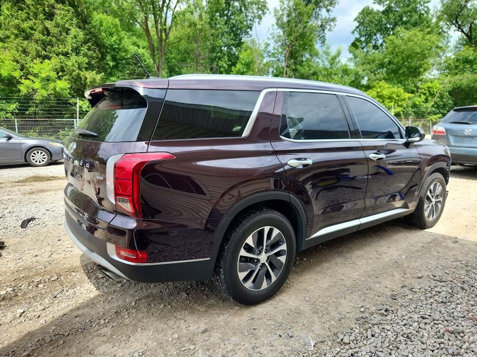 2020 Hyundai Palisade VIN KM8R2DHEXLU152286 COPART salvage auction — FRONT END, Oh - Cert Of Title-Salvage, sold $6,000 on 2026-07-15 (photo 3)