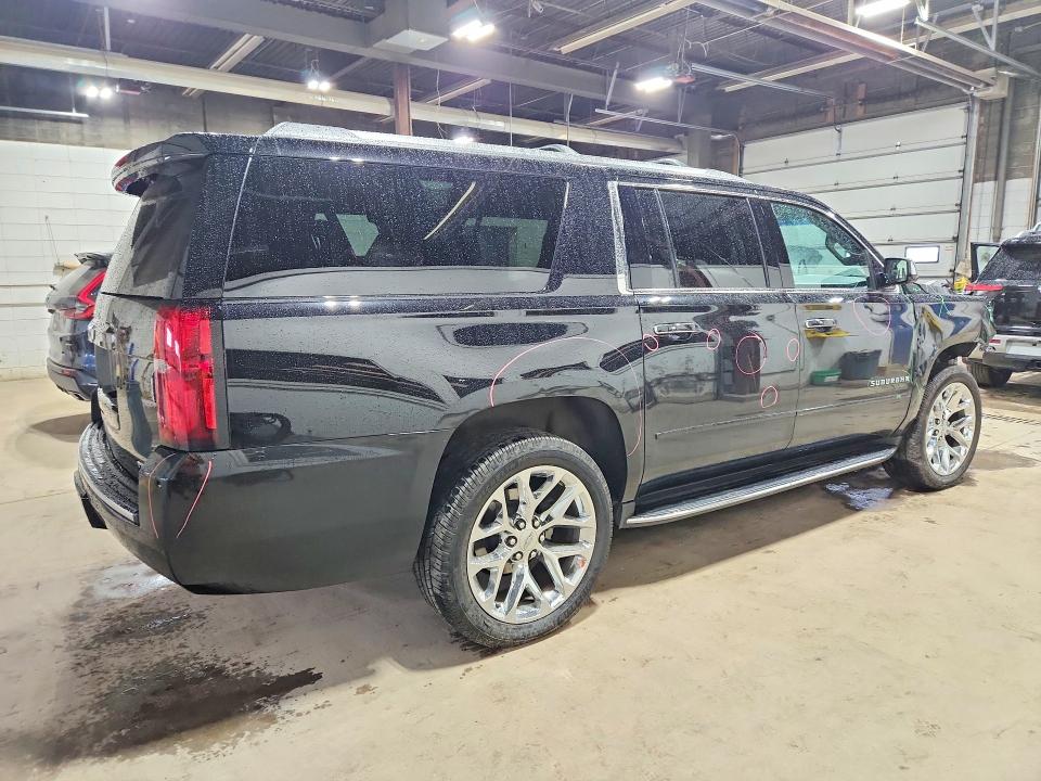 2019 Chevrolet Suburban VIN 1GNSKJKCXKR219456 COPART salvage auction — FRONT END, MN - CERT OF TITLE-SALVAGE, sold $7,900 on 2026-07-02 (photo 3)