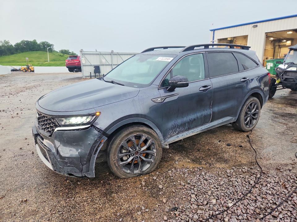 2021 Kia Sorento VIN 5XYRHDLF0MG071660 COPART salvage auction — FRONT END, Wi - Junked Vehicle Bill Of Sale, sold $3,200 on 2026-07-28 (photo 1)