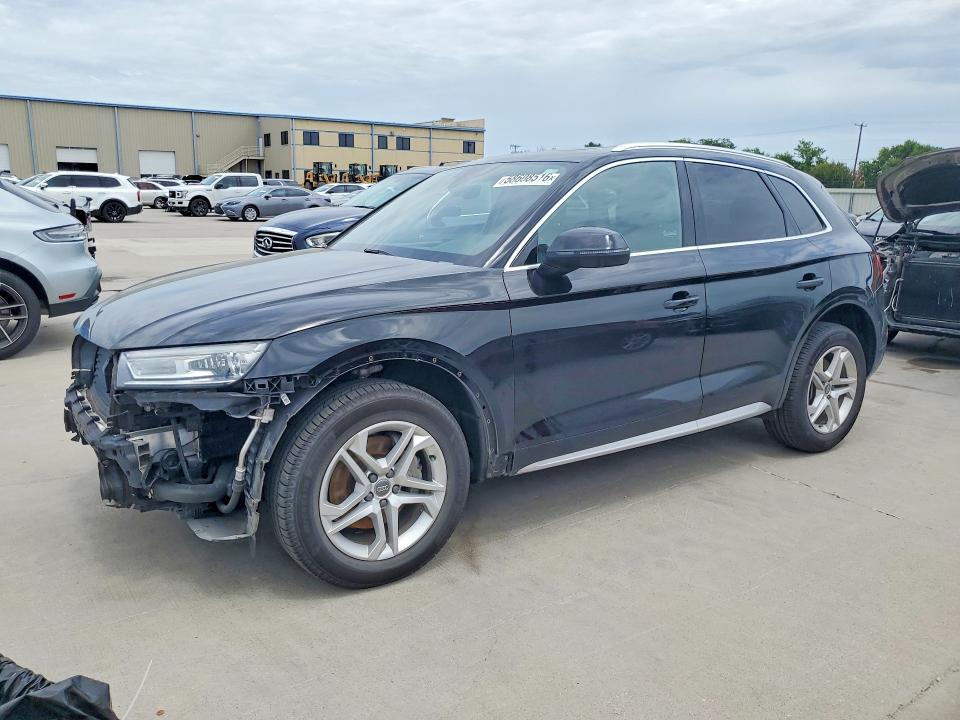 2019 Audi VIN WA1ANAFY0K2133979 COPART salvage auction — FRONT END, Tx - Salvage Vehicle Title, sold $7,200 on 2026-07-16 (photo 1)