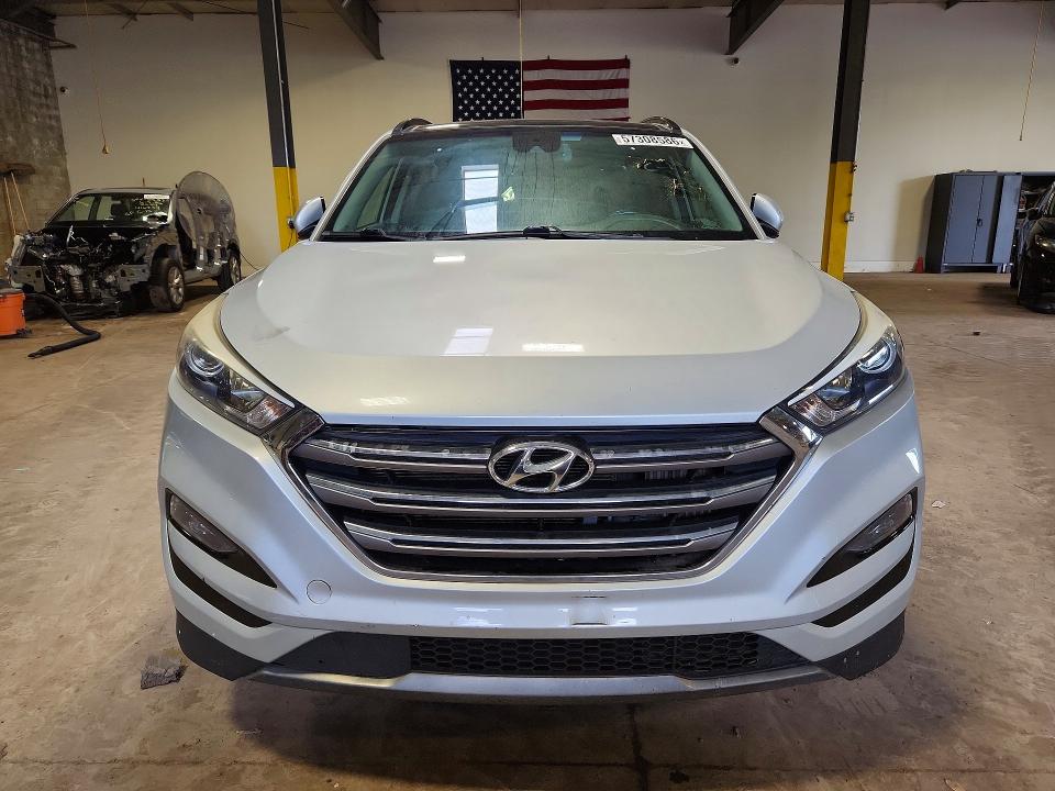 2016 Hyundai Tucson VIN KM8J33A22GU095012 COPART salvage auction — REAR END, Pa - Certificate Of Salvage, sold $2,050 on 2026-07-15 (photo 5)