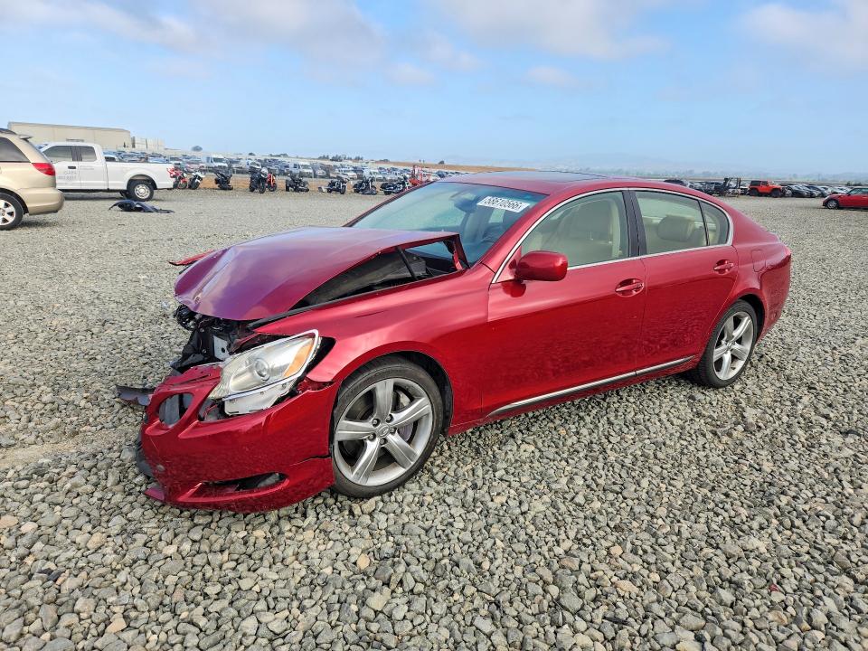 2007 Lexus Gs VIN JTHBE96S170010617 COPART salvage auction — FRONT END, Ca - Salvage Certificate, sold $325 on 2026-07-16 (photo 1)