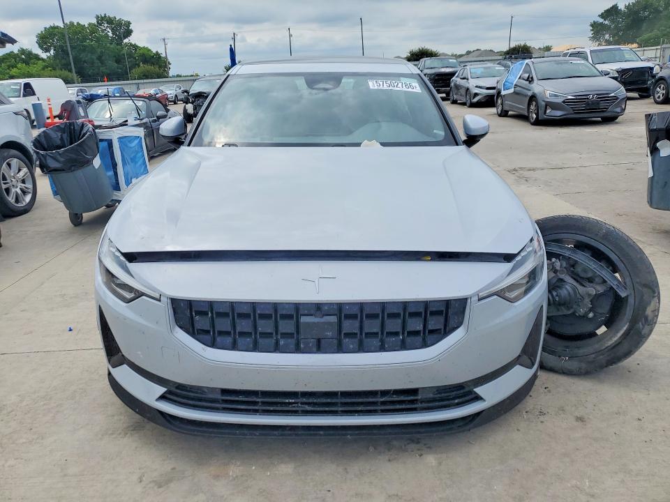 2023 Polestar 2 VIN YSMEG3KA2PL123823 COPART salvage auction — FRONT END, TX, sold $6,900 on 2026-10-01 (photo 5)