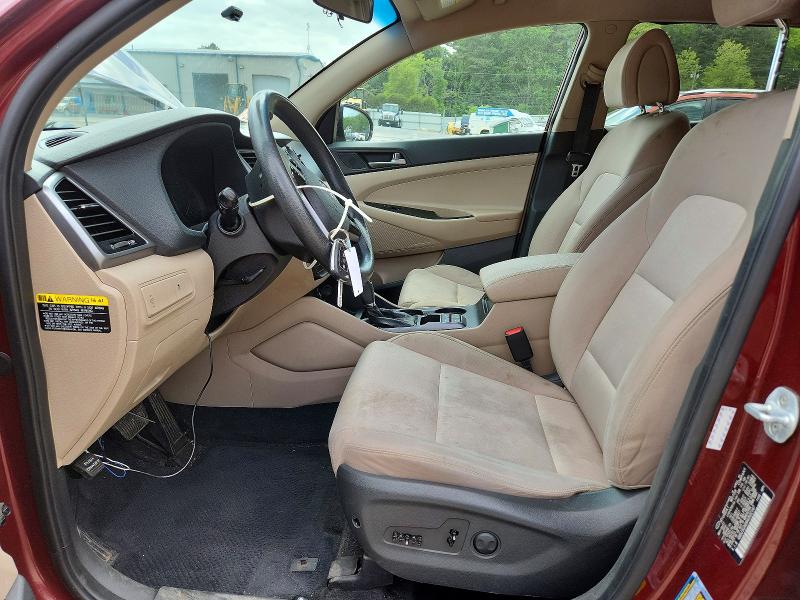 2017 Hyundai VIN KM8J3CA49HU502147 COPART salvage auction — FRONT END, Ma - Cert Of Title-Salvage, sold $2,350 on 2026-07-20 (photo 7)