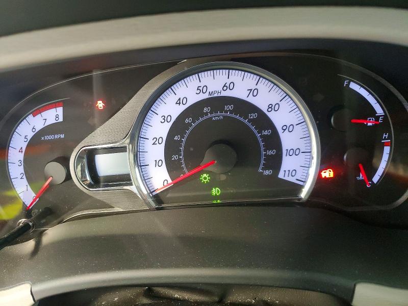 2014 Toyota VIN 5TDXK3DC9ES466674 COPART salvage auction — FRONT END, Mn - Cert Of Title-Prior Salvage, sold $1,550 on 2026-07-07 (photo 9)