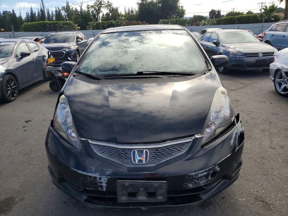 2010 Honda Fit VIN JHMGE8H24AC030654 COPART salvage auction — FRONT END, Ca - Non-Repairable Vehicle Cert, sold $575 on 2026-07-02 (photo 5)