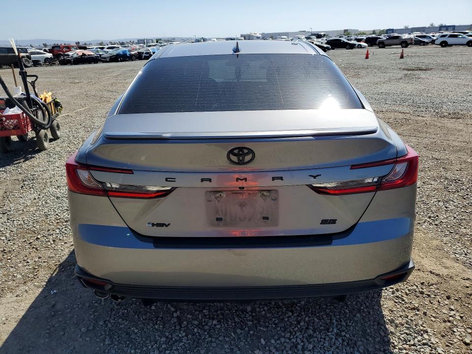 2025 Toyota VIN 4T1DAACK4SU650684 COPART salvage auction — SIDE, Ca - Salvage Certificate, sold $15,000 on 2026-07-02 (photo 6)