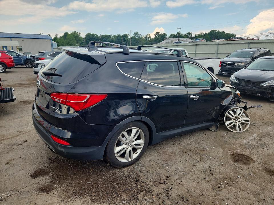 2014 Hyundai Santa fe VIN 5XYZWDLA9EG225956 COPART salvage auction — UNDERCARRIAGE, Pa - Certificate Of Salvage, sold $1,600 on 2026-07-14 (photo 3)