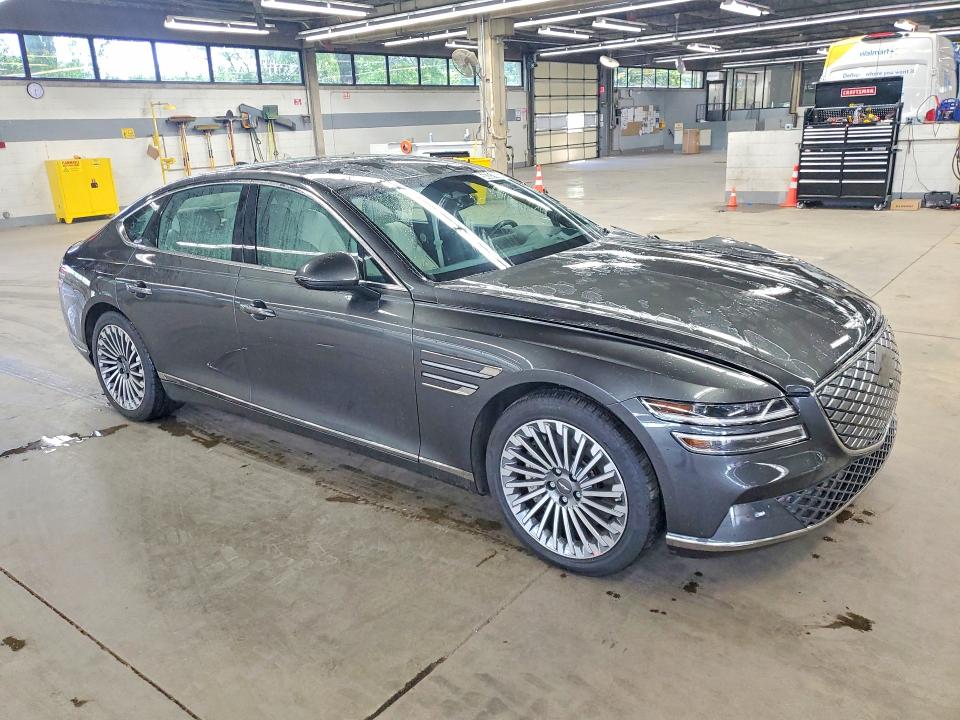 2023 Genesis G80 VIN KMTGE4S10PU007368 COPART salvage auction — FRONT END, FL - CERTIFICATE OF DESTRUCTION, sold $5,200 on 2026-07-27 (photo 4)